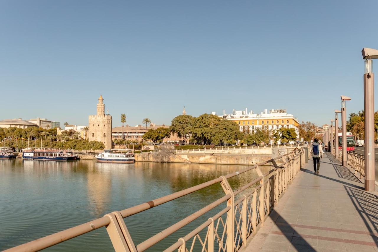 Apartment 213 Hispalis Triana Sevilla Bagian luar foto